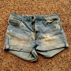 Star printed shorts